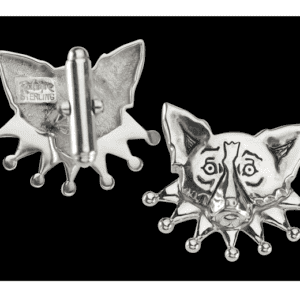 Cuff Links: Mardi Gras/Sterling Silver