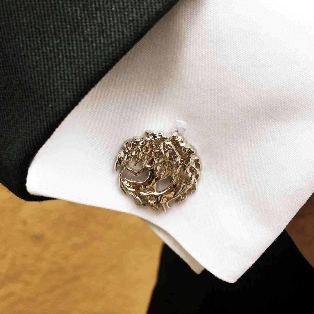 Cuff Links: Rodrigue Oak