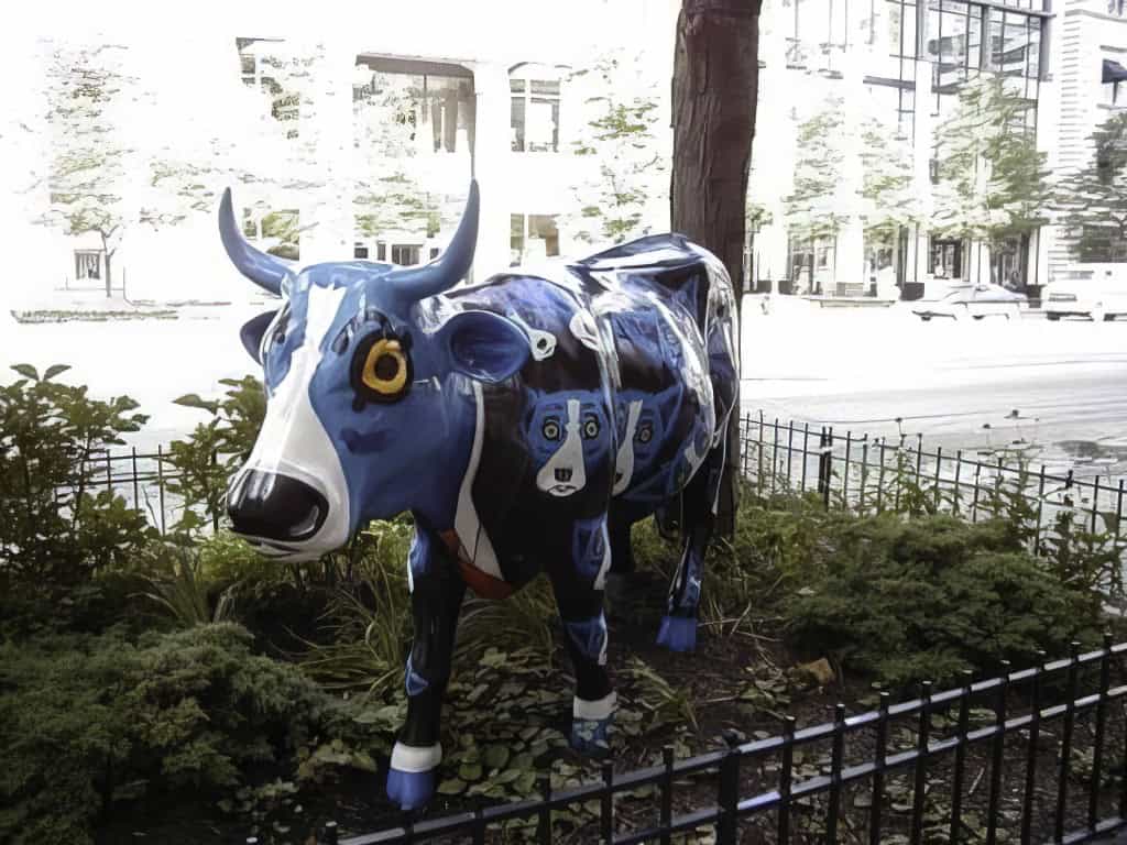 George Rodrigue Blue Dog Sculpture