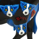George Rodrigue Blue Dog Sculpture