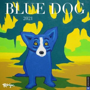 2021 Blue Dog Wall Calendar